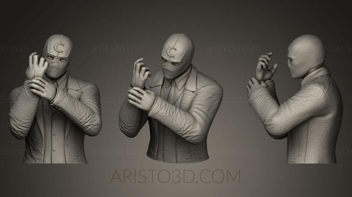 Busts of heroes and monsters (BUSTH_0228) 3D model for CNC machine